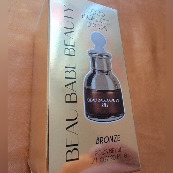 NIB Beau Babe Beauty Liquid Highlight Drops BRONZE - Picture 2 of 7